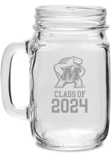 Maryland Terrapins Class of 2024 Hand Etched Jar Stein