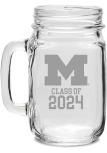 Michigan Wolverines Class of 2024 Hand Etched Jar Stein