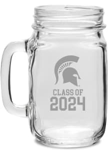 Michigan State Spartans Class of 2024 Hand Etched Jar Stein