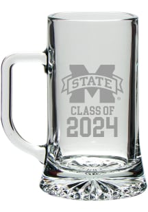 Mississippi State Bulldogs Class of 2024 Hand Etched Crystal Maxim Stein