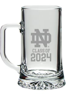 Notre Dame Fighting Irish Class of 2024 Hand Etched Crystal Maxim Stein