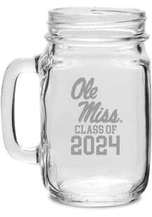 Ole Miss Rebels Class of 2024 Hand Etched Jar Stein