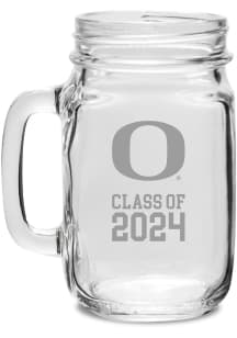 Oregon Ducks Class of 2024 Hand Etched Jar Stein