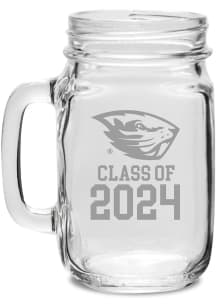 Oregon State Beavers Class of 2024 Hand Etched Jar Stein