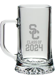 USC Trojans Class of 2024 Hand Etched Crystal Maxim Stein
