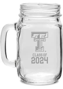 Texas Tech Red Raiders Class of 2024 Hand Etched Jar Stein