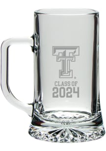 Texas Tech Red Raiders Class of 2024 Hand Etched Crystal Maxim Stein