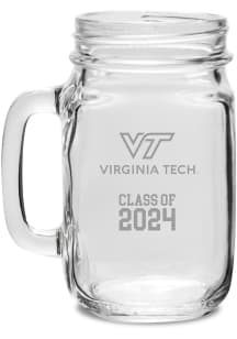 Virginia Tech Hokies Class of 2024 Hand Etched Jar Stein