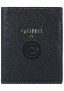 Chicago Cubs Fossil Eco Leather Passcase Mens Bifold Wallet