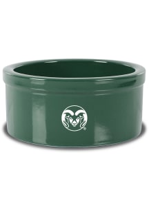 Jardine Associates Colorado State Rams Campus Crystal Small Pet Bowl Green
