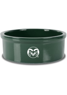 Jardine Associates Colorado State Rams Campus Crystal Large Pet Bowl Green