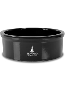 Jardine Associates Howard Bison Campus Crystal Large Pet Bowl Black