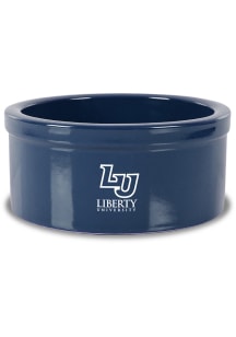 Jardine Associates Liberty Flames Campus Crystal Small Pet Bowl Blue