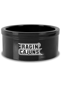 Jardine Associates UL Lafayette Ragin' Cajuns Campus Crystal Small Pet Bowl Black