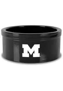 Jardine Associates Michigan Wolverines Campus Crystal Small Pet Bowl Black