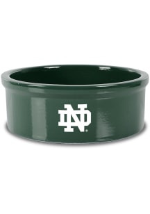 Jardine Associates Notre Dame Fighting Irish Campus Crystal Large Pet Bowl Green