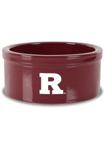 Jardine Associates Rutgers Scarlet Knights Campus Crystal Small Pet Bowl Maroon