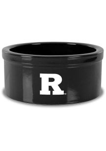 Jardine Associates Rutgers Scarlet Knights Campus Crystal Small Pet Bowl Black