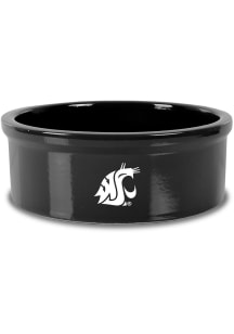 Jardine Associates Washington State Cougars Campus Crystal Large Pet Bowl Black