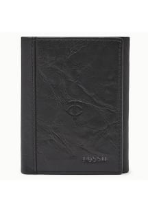 Minnesota Twins Fossil Leather Extra Capacity Mens Trifold Wallet