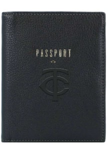 Minnesota Twins Fossil Eco Leather Passcase Mens Bifold Wallet