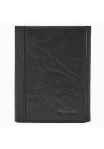New York Yankees Fossil Leather Extra Capacity Mens Trifold Wallet
