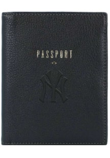 New York Yankees Fossil Eco Leather Passcase Mens Bifold Wallet