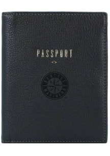 Seattle Mariners Fossil Eco Leather Passcase Mens Bifold Wallet