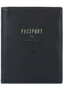 Texas Rangers Fossil Eco Leather Passcase Mens Bifold Wallet