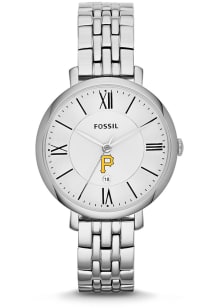 Jardine Associates Pittsburgh Pirates Fossil Jacqueline Stainless Steel Womens Watch