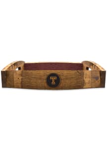 Temple Owls Barrel Stave Serving Tray
