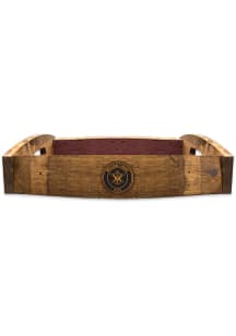 William &amp; Mary Tribe Barrel Stave Serving Tray