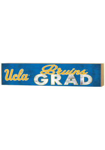 Blue UCLA Bruins Grad graduation graphic Sign