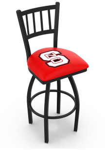 NC State Wolfpack Swivel Counter Pub Stool - Black
