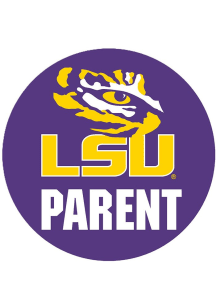 LSU Tigers 3&quot; Parent Button - Purple