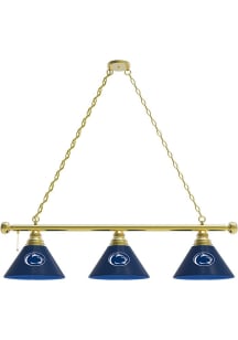 Gold Penn State Nittany Lions 3 Shade Billiard Lamp