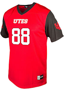 Dallen Bentley  Genuine Collective Utah Utes Red Football NIL Football Jersey