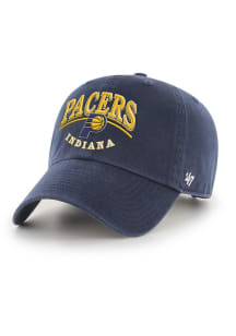 47 Indiana Pacers STARK 47 CLEAN UP Adjustable Hat - Navy Blue