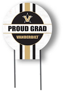 Vanderbilt Commodores KH Sports Fan Grad graduation graphic Yard Sign - White