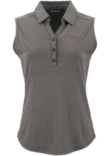 Cutter and Buck Pacific Tigers Womens Black Forge Eco Polo Shirt