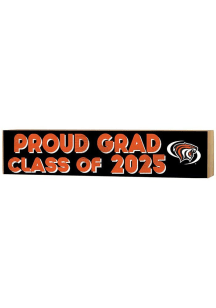 KH Sports Fan Pacific Tigers Class of 2025 graduation graphic Sign - Black