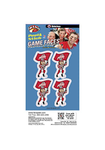 Ohio State Buckeyes 4pk Waterless Tattoo