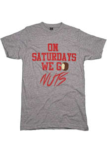 Ohio Ash On Saturdays We Go Nuts Short Sleeve Fashion T Shirt