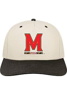 Maryland Terrapins Heritage Adjustable Adjustable Hat - Beige