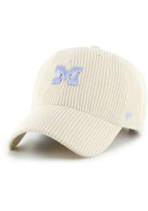 Michigan Wolverines 47 Mellow Clean Up Womens Adjustable Hat - Khaki