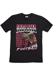 Indiana Hoosiers Black Hoosier The Bison Football Short Sleeve Fashion T Shirt