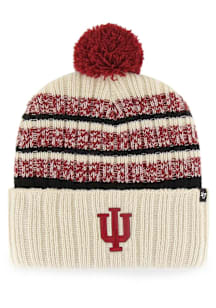 47 Indiana Hoosiers Natural Tavern Cuff Mens Knit Hat