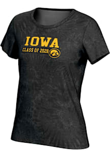 ProSphere Iowa Hawkeyes Womens Black CLASS of 2028 Short Sleeve T-Shirt
