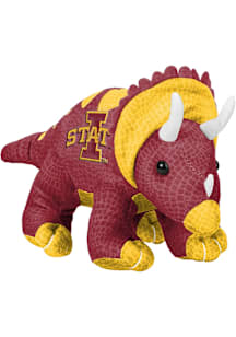 Iowa State Cyclones Forever Collectibles  10" Triceratops Plush - Cardinal