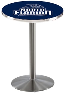 North Florida Ospreys Stainless Round Base Pub Table